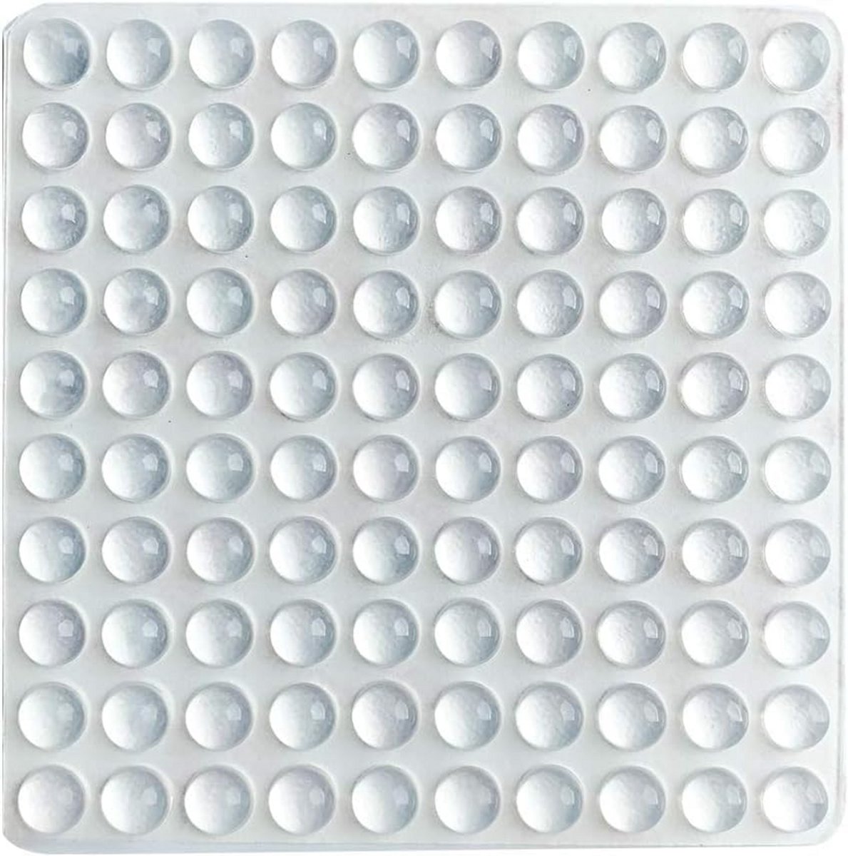 Transparante siliconen bumperpads 8 mm x 4 mm - Zelfklevende antislip stippen, verpakking van 100 stuks