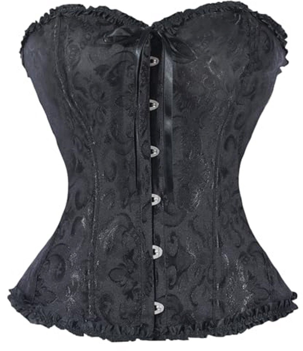 Onderborst Corset voor Dames - Cincher Top Shaper voor een Vintage Gothic Look