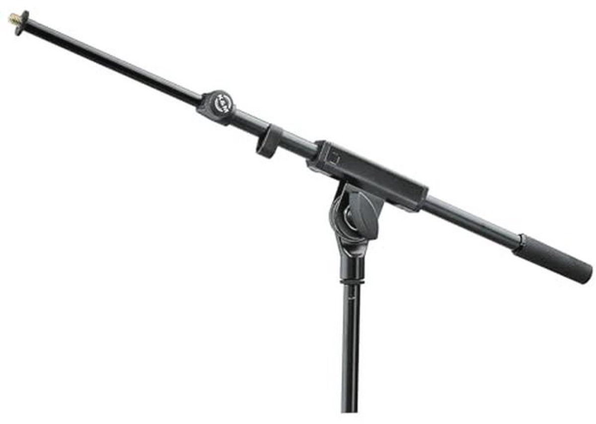 Zwarte Microfoonstatief met Verlengbare Arm 425-725 mm