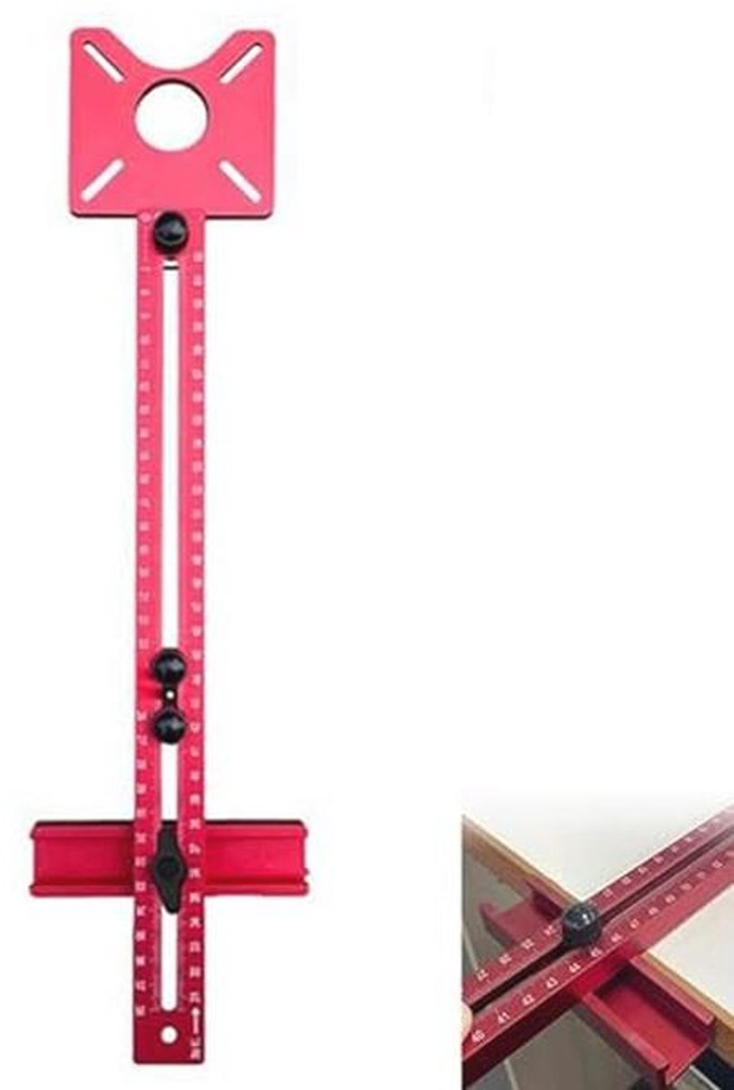 3-in-1 Freeshouder voor Houtbewerking - Universele Router en Boorgeleidhuls