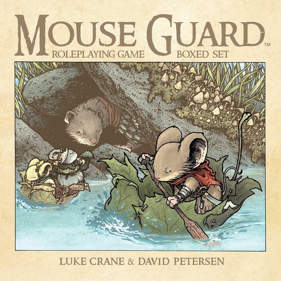 Mouse Guard- Mouse Guard Roleplaying Game Box Set, 2nd Ed. - cover
