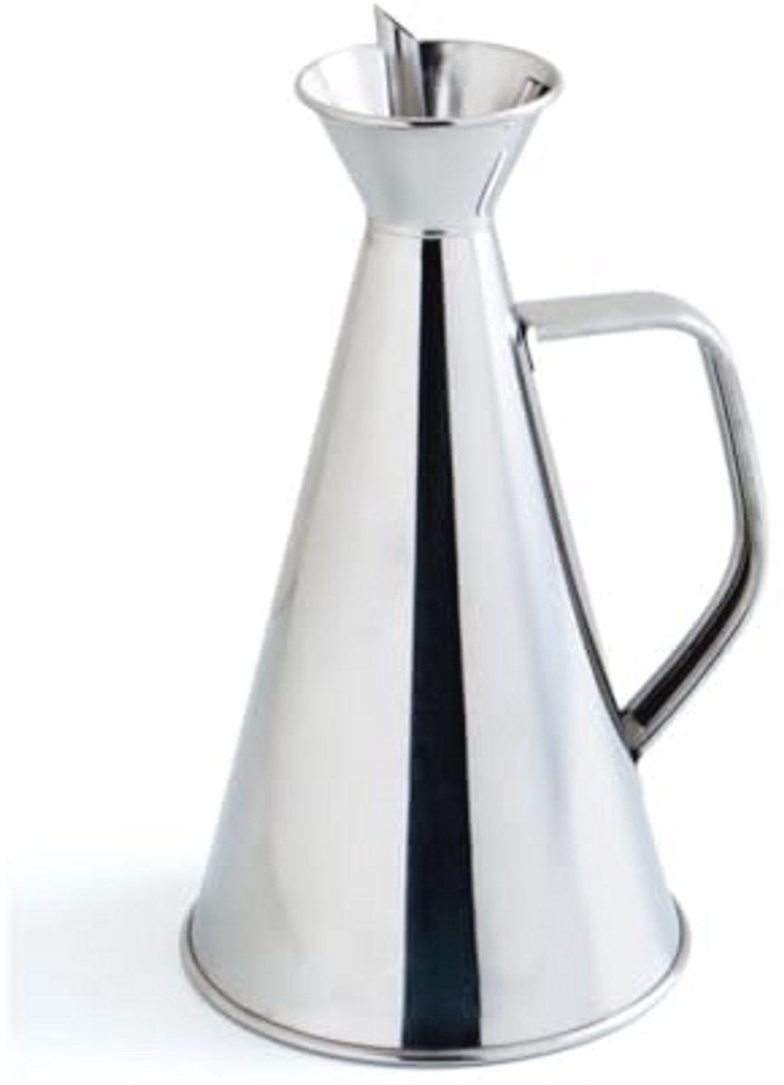 Lekvrije oliedispenser Inox 50 cl - Transparant Keukengerei