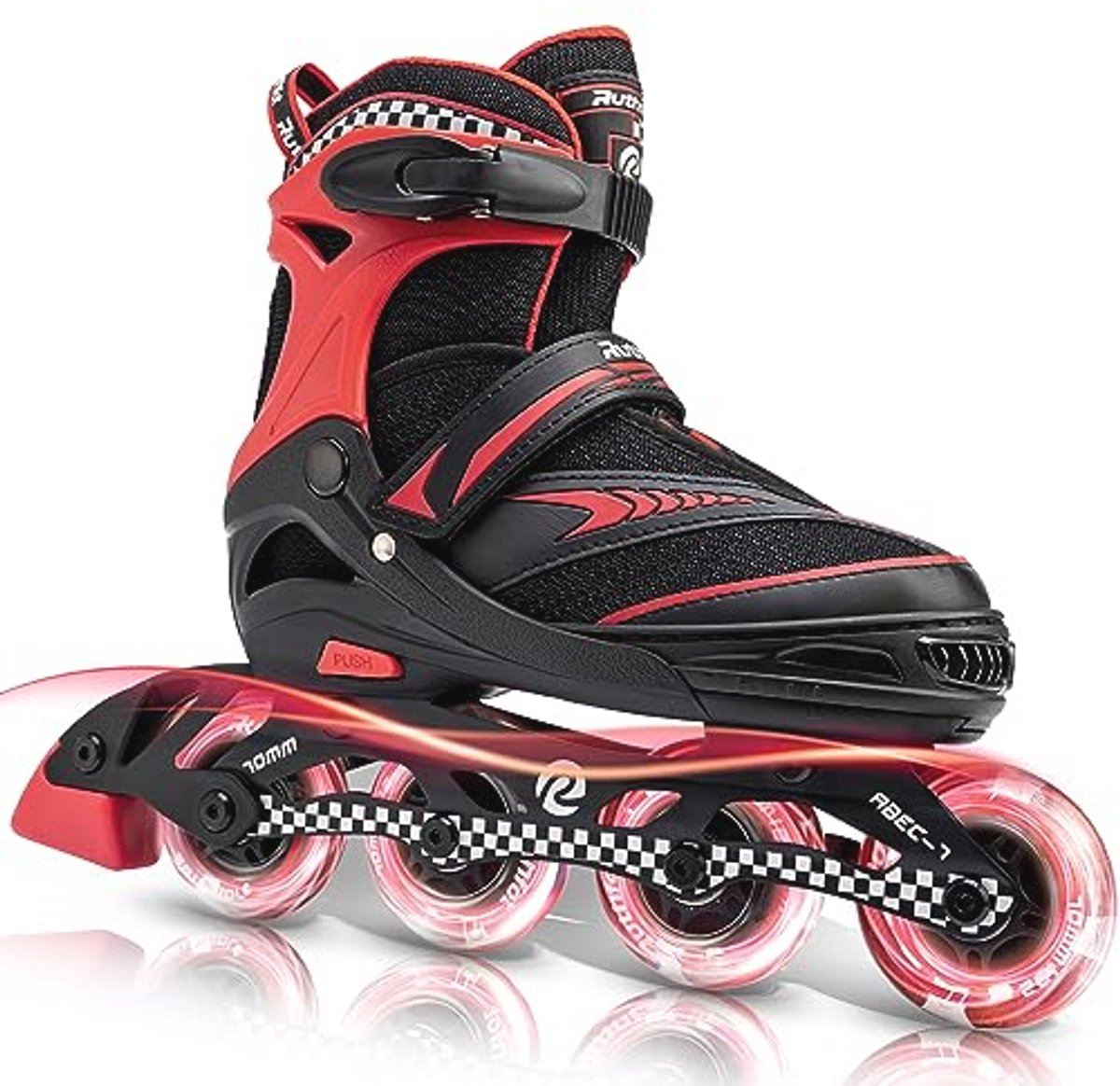 Instelbare inline skates voor kinderen met lichtgevende wielen - Geschikt voor jongens en meisjes van 6-12 jaar