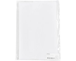 Creativ Company Vlieseline – Enkelzijdig Strijkbaar Kleefvlies voor Textiel – 21 cm x 3 Meter – 0,7-1 mm – Wit