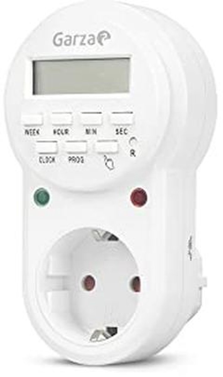 Digitale Programmeerbare Plug met Timer en Kinderveiligheid