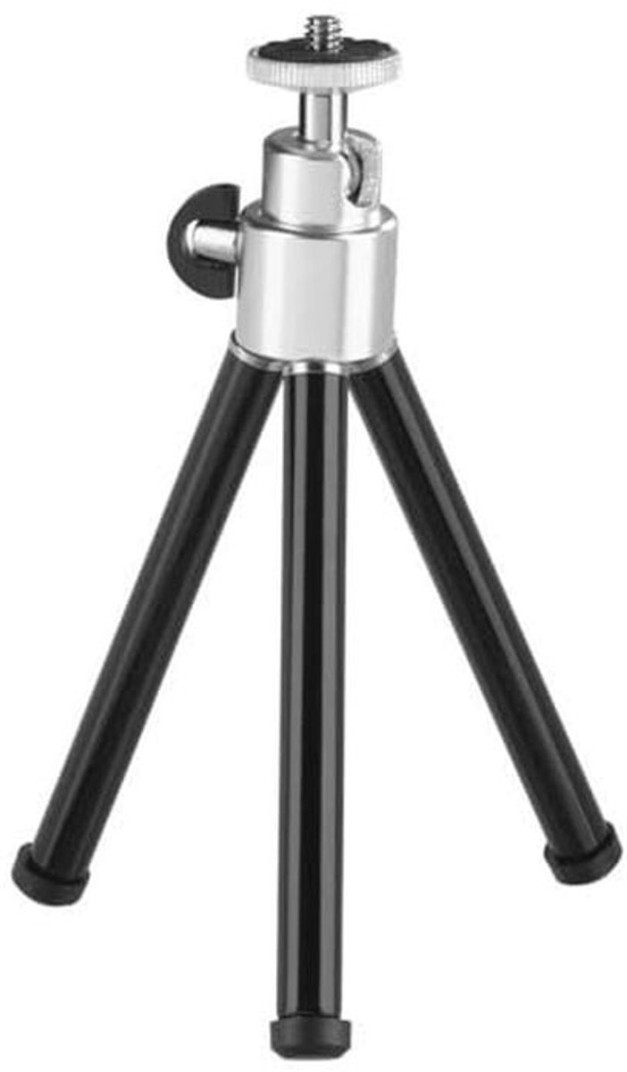 Mini Tripod Bal XL - Zwart/Zilver