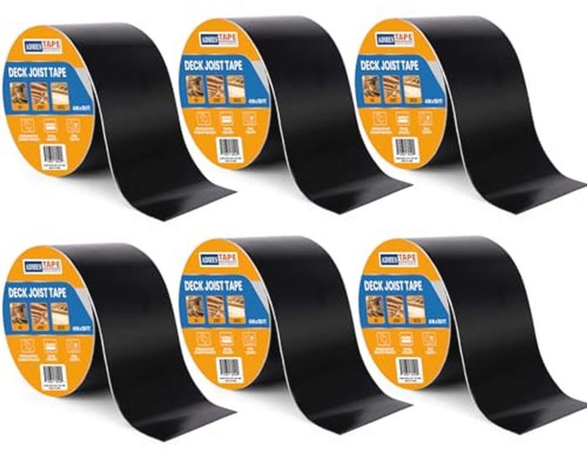 Butylband Afdichtingsbanden PVC 100 mm x 15 m - 6 Rollen