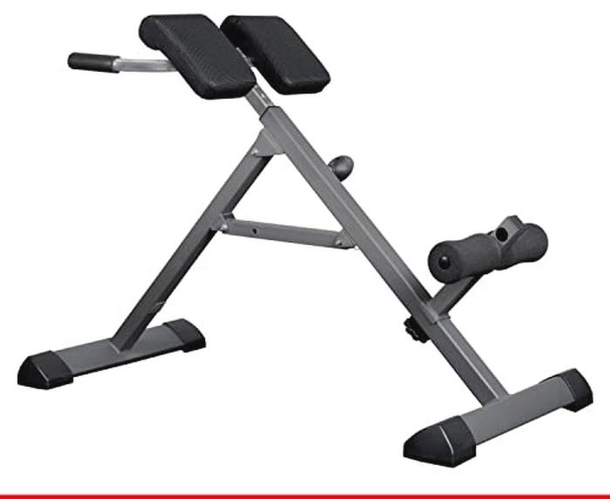 Multifunctionele Buik- en Rugtrainer tot 130 Kg - Hyperextension Thuis Fitnessapparaat
