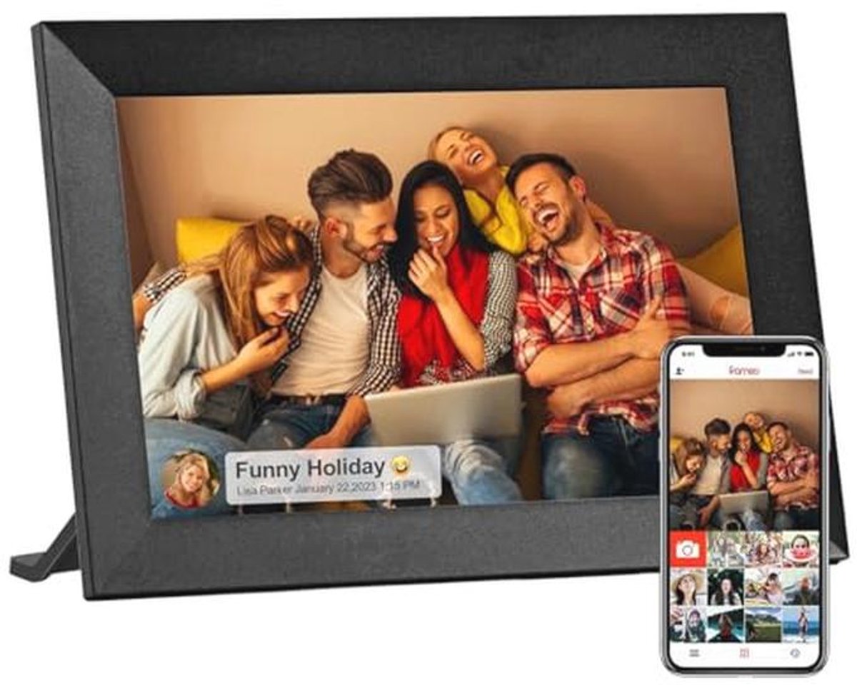 Digitale fotolijst 10,1 inch met wifi, 32 GB geheugen en touchscreen