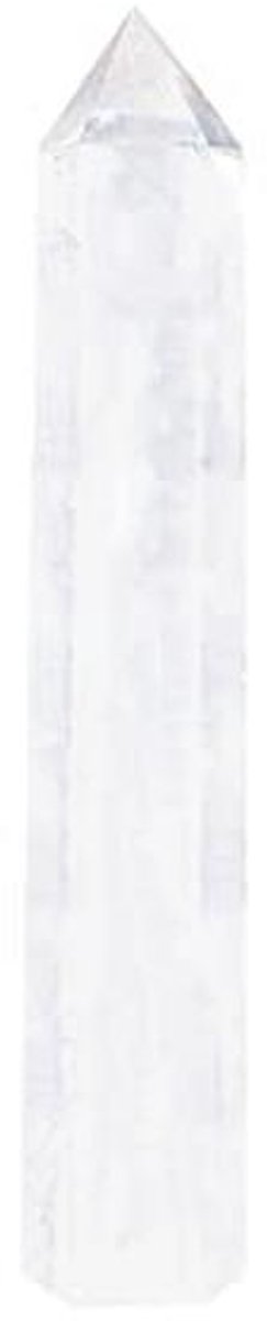 Grote Clear Quartz Natuurlijke Healing Crystal Tower 5.9"-6.3" – Chakra Crystal Wand voor Energie Meditatie en Home Decor