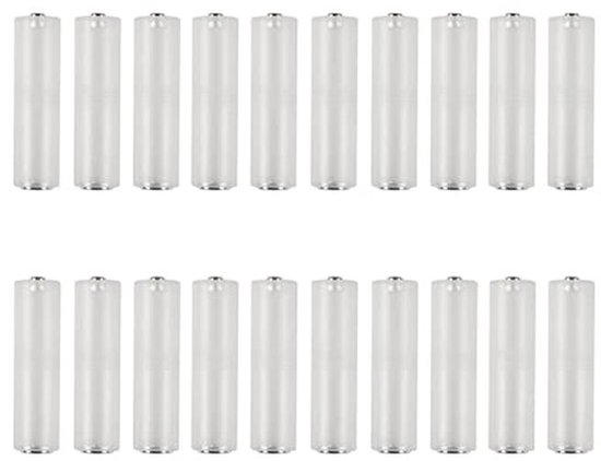 GTIWUNG 12 stuks AA/AAA cel batterij opbergdoos houder doos, plastic