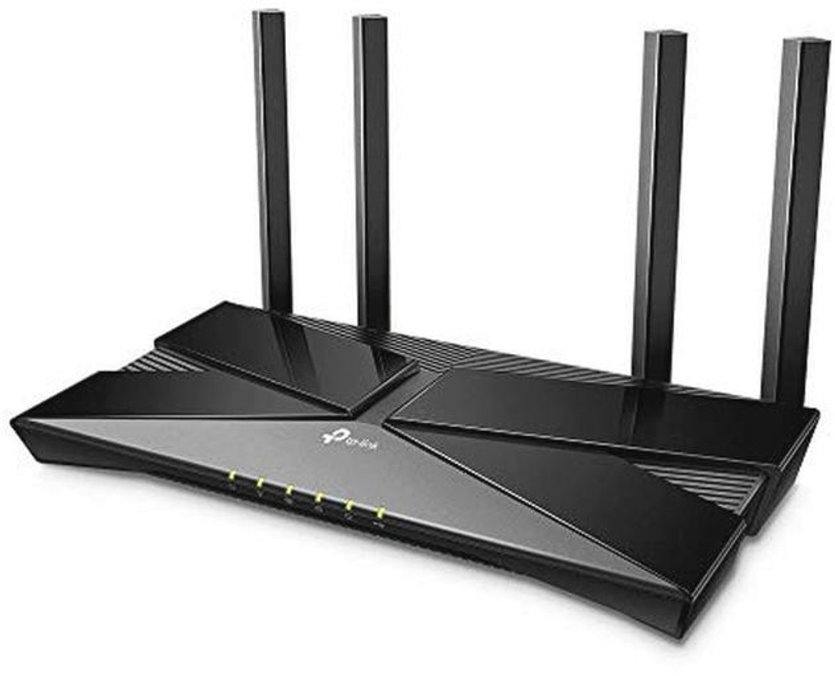 Wifi 6 AX1800 Dual Band Router met 5 Gigabit Poorten en Quad-Core CPU