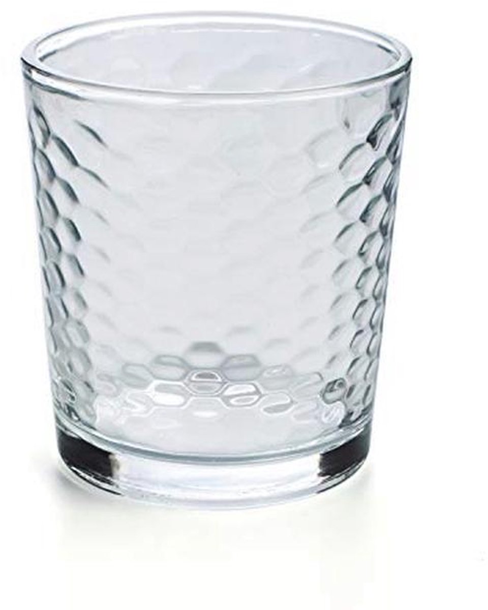 Set van 6 Vaatwasmachinebestendige Drinkglazen - Low-vorm, 26 cl