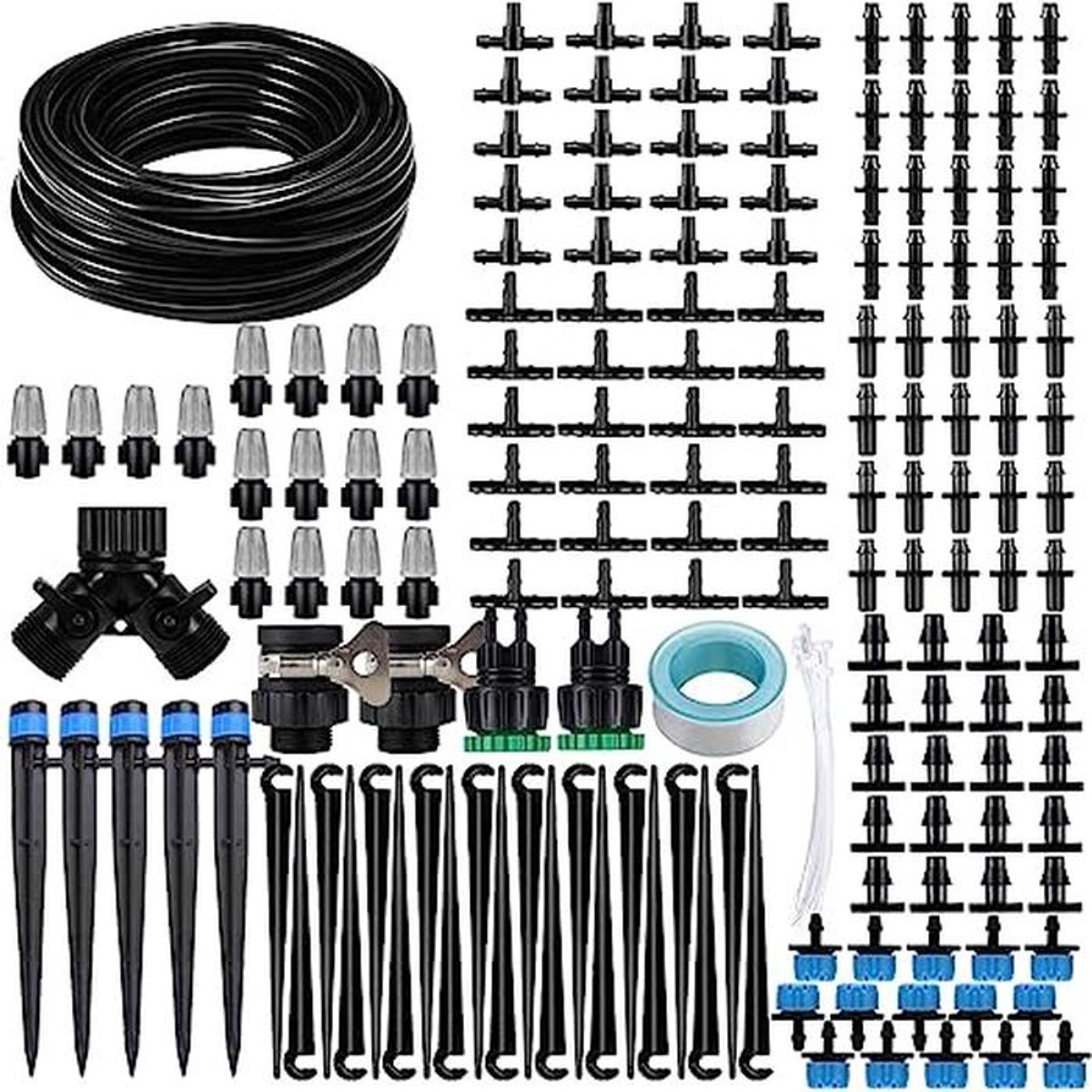 DIY Irrigatiesysteem 40 m voor Tuin en Terras - Micro Drip Systeem