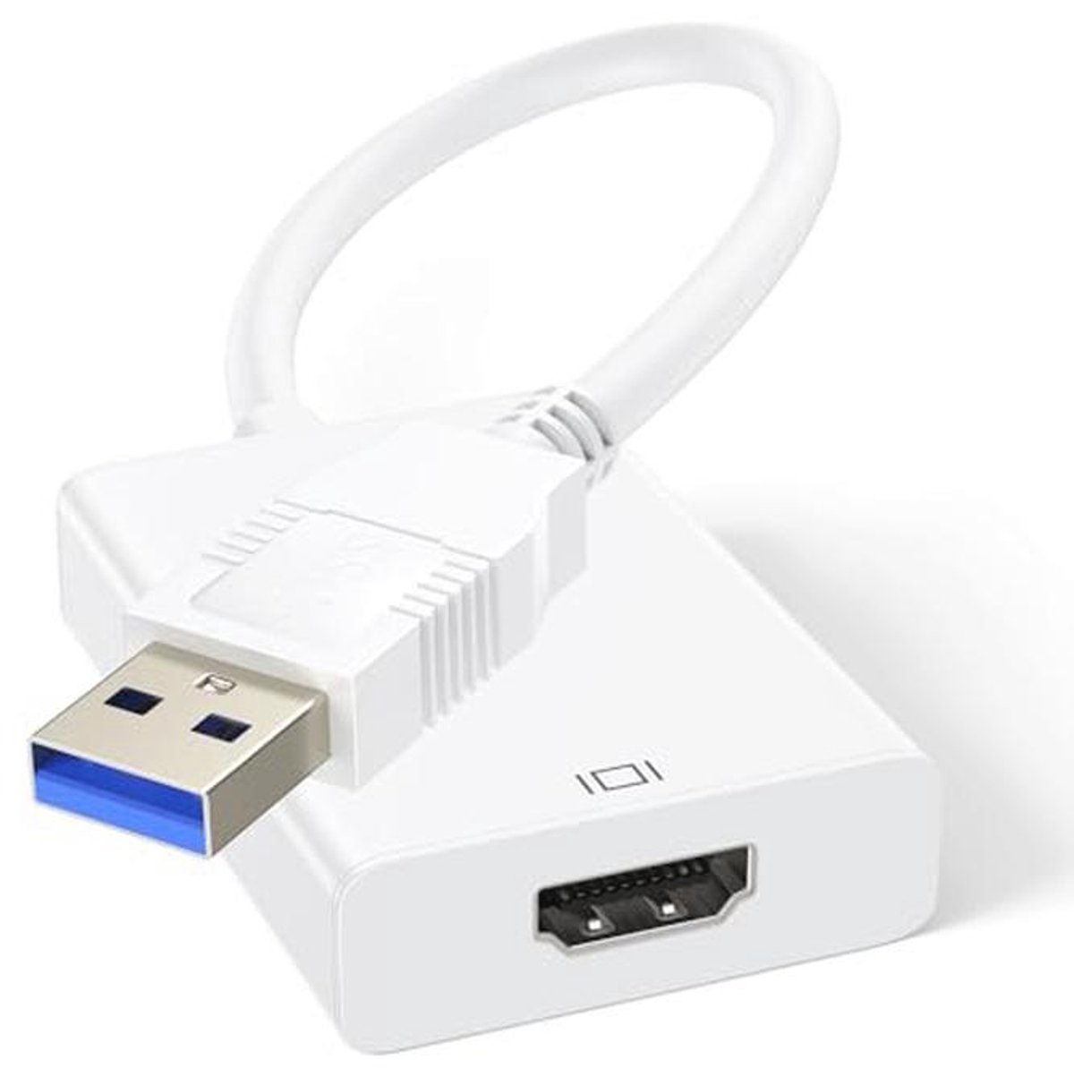 USB 3.0 naar HDMI Adapter - HD 1080P Video en Audio voor Multimonitor