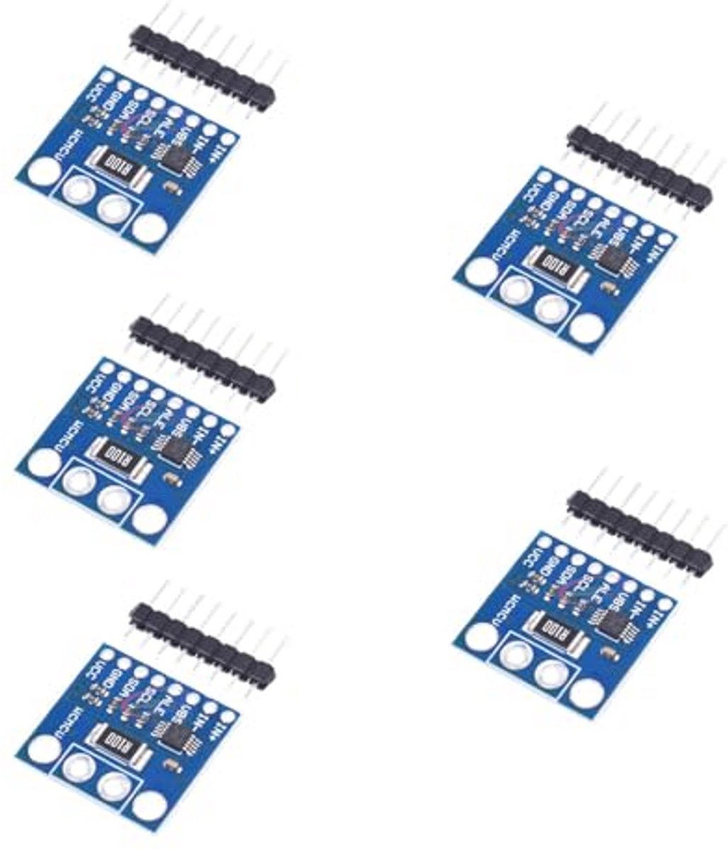 Voltage en Stroom Monitor Sensor Module met Alarm Functie - 5 Stuks