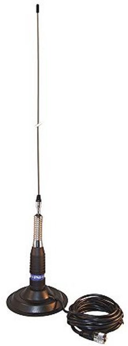 CB Antenne 155 cm met Magneet - Zwart