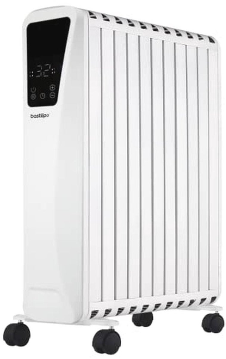 2500 Watt Radiator voor Open Haard - Efficiënte Verwarming met Digitaal Display
