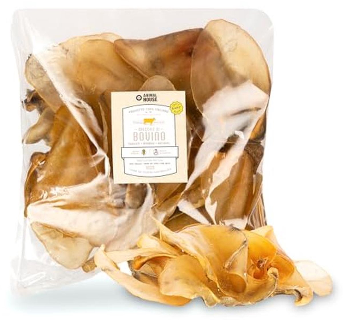 Natuurlijke Hondensnack BARF op Runderoren – Gezonde en Lekkere Kauwervaring voor Honden (500 g)