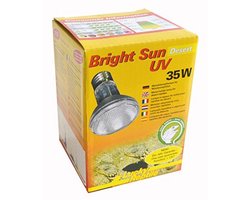 UV-lamp voor woestijnreptielen - 35W metaalhalogeenlamp voor E27 fittingen - Terrariumlamp met daglichtspectrum - Warmtelamp met UVA- en UVB-straling