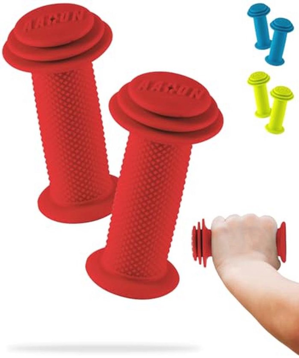 Veilige fietsgrips voor kinderen met impactbescherming - Handgrepen voor kinderfietsen en scooters