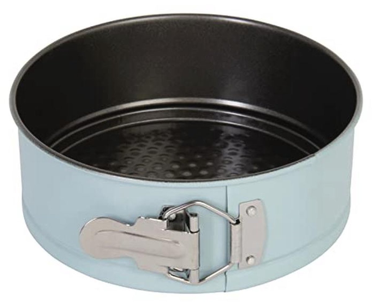 Mini Springvorm Ø 18 cm - Antiaanbaklaag Koolstofstaal - Trendy Mintgroen