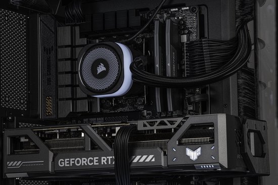 Scan 3XS Systems AIRO – Powered by ASUS – Stage 3 Ultimate Corsair iCUE Gaming PC – ASUS RTX 5090 – Ryzen 9 9950X3D – Corsair DDR5 32GB – WD Black 2TB SSD – 1000W PSU – 4K Ultra Max