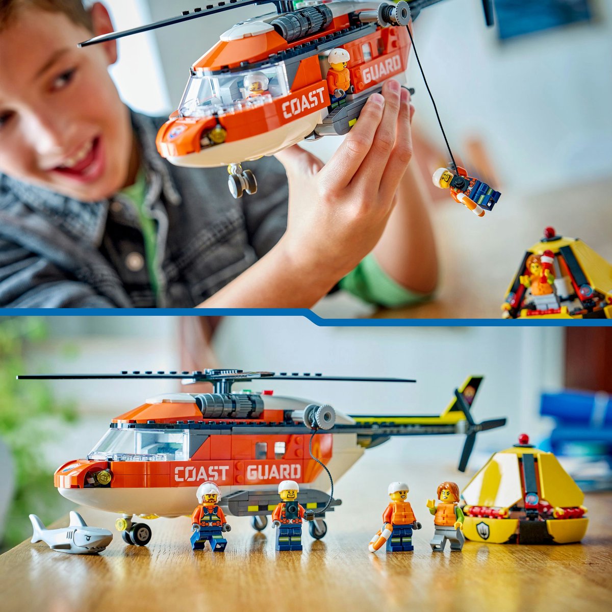 LEGO City Exploration - Kustwacht Helikopter - 60503 — afbeelding 3