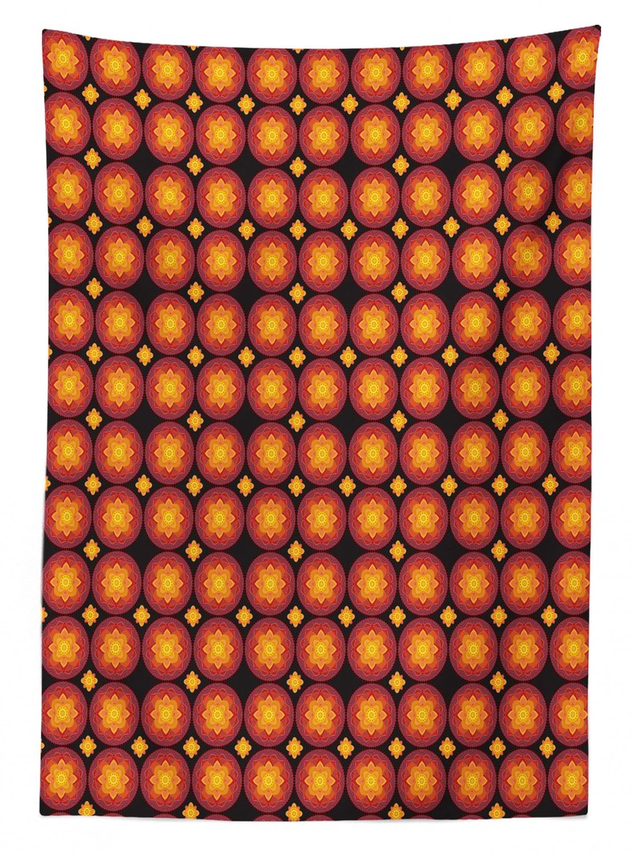 ABAKUHAUS – Tafelkleed Marigold Rozen – 140x170 cm – Satijn-Polyester