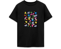 Klimmen Boulder Avontuur Met Kleurrijke Rotsen T-Shirt Tiener