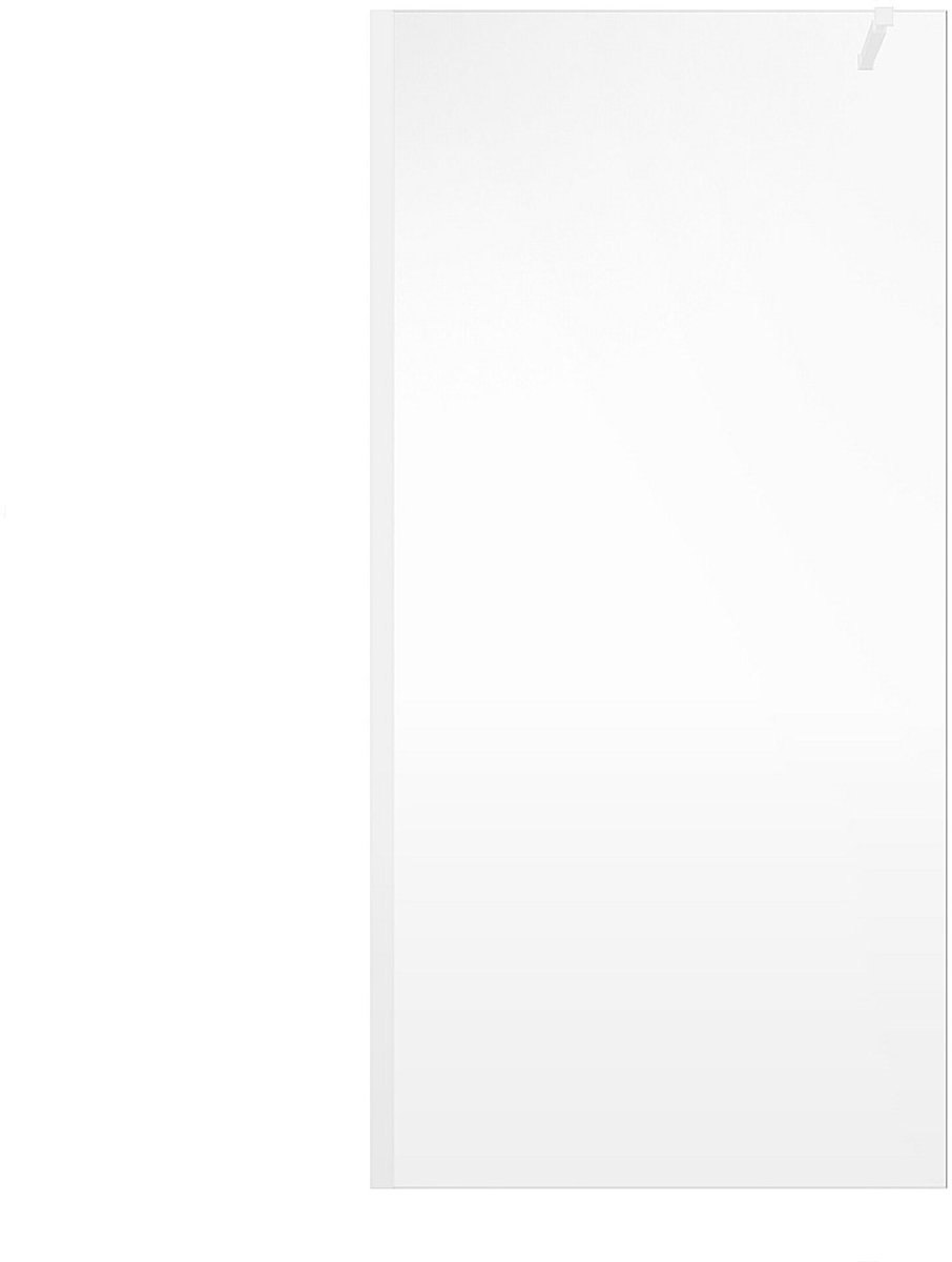 Vente-unique Inloopdouchewand - Mat wit - 120 x 200 cm - DAREN