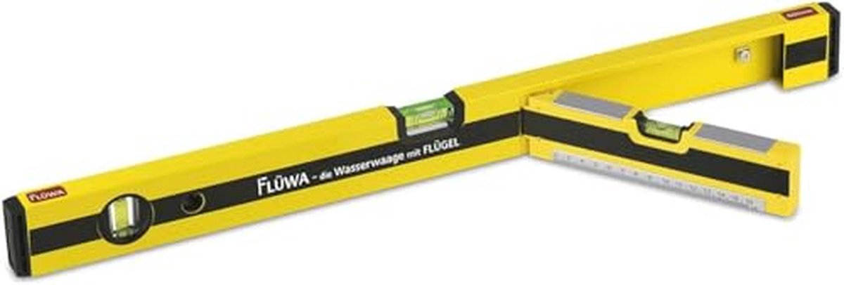 Niveau met Vleugels 80 cm - Met Geprinte Protractor en Magnetische Onderzijde