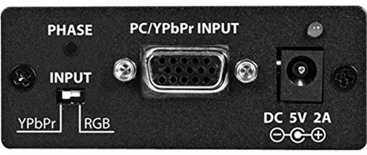 VGA en Audio naar HDMI Converter, YPbPr naar HDMI, 1920x1200 1080p