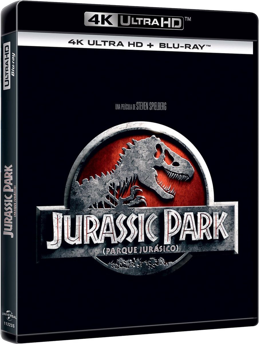 Jurassic Park 4K UHD en Blu-ray