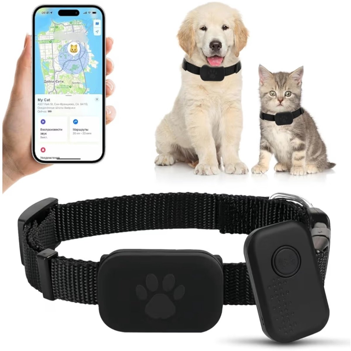 GPS Tracker Kat - GPS Huisdier - GPS Kat - GPS voor Kat - GPS Tracker Huisdier
