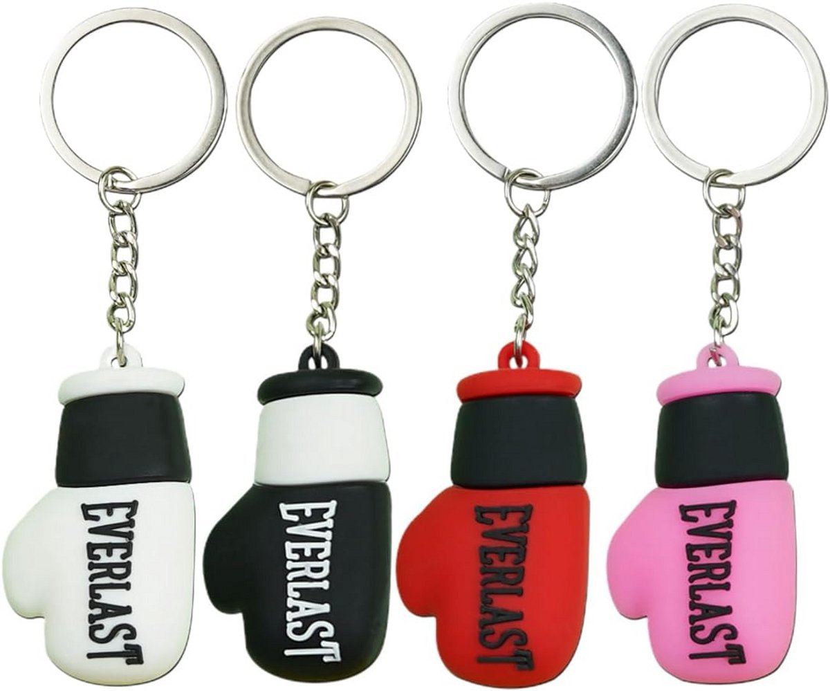 Miniatuur Bokshandschoenen Set (4 Stuks) voor Sleutelhangers en Decoratie
