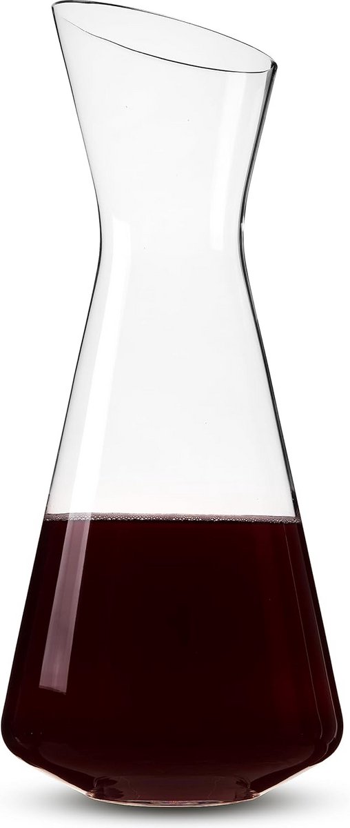 Luxe Kristallen Wijnkaraf 1 Liter - Briljant & Vaatwasmachinebestendig