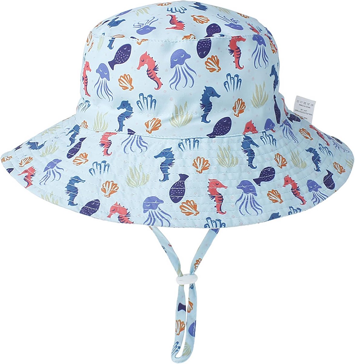 Zomer zonnehoed voor baby's en kinderen met UV-bescherming - ster ontwerp