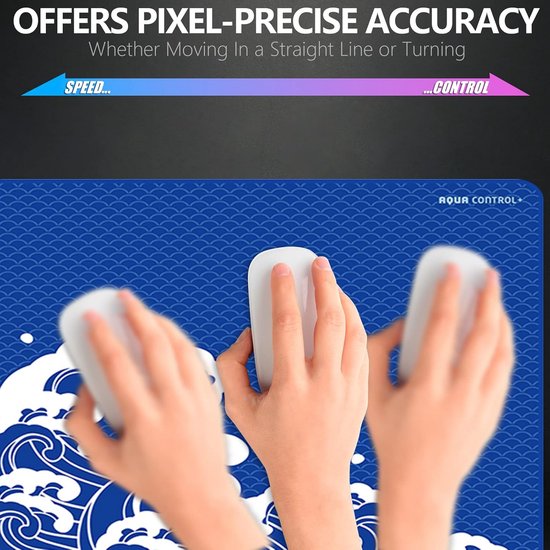 Gaming Muismat Aqua Control+ Met Ultraprecisie — afbeelding 3