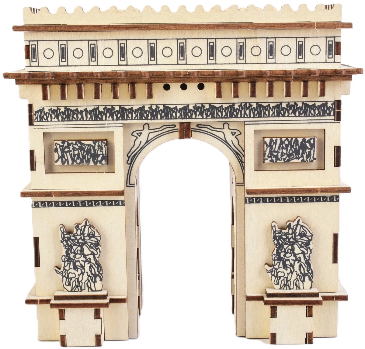 Bouwpakket Arc de Triomphe - hout