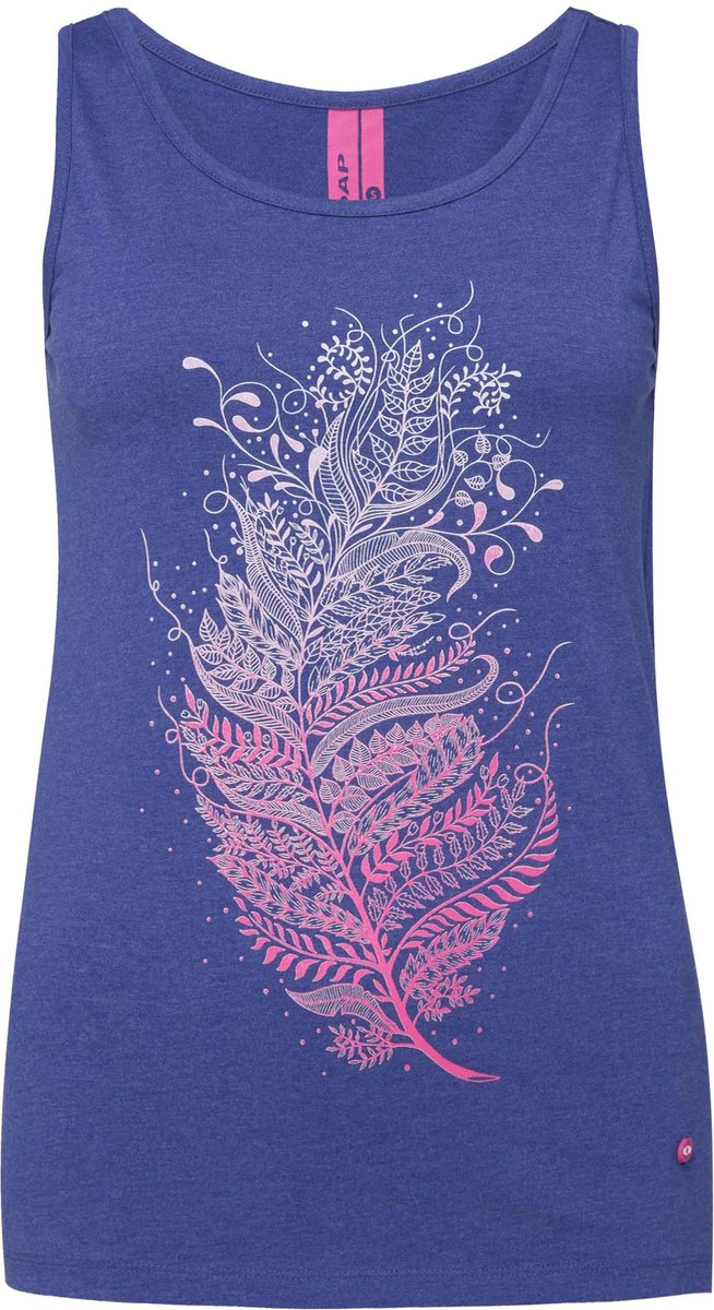 Dames tanktop Loap Auli blauw - M