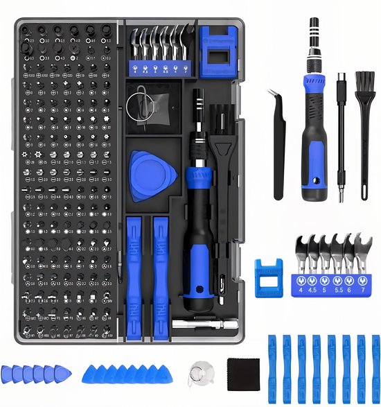 Brute Strength 161 delige Precisie Schroevendraaierset Magnetisch