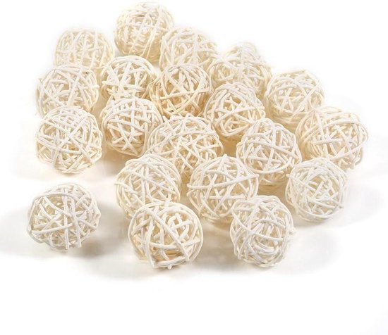 Koop online decoratieve ballen van rotan, wijnranken en wilgentakken