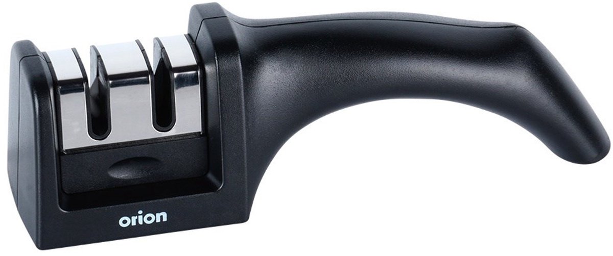 Orion Kitchen - Messenslijper - Antislip Basis - Tweestaps Systeem - Universeel