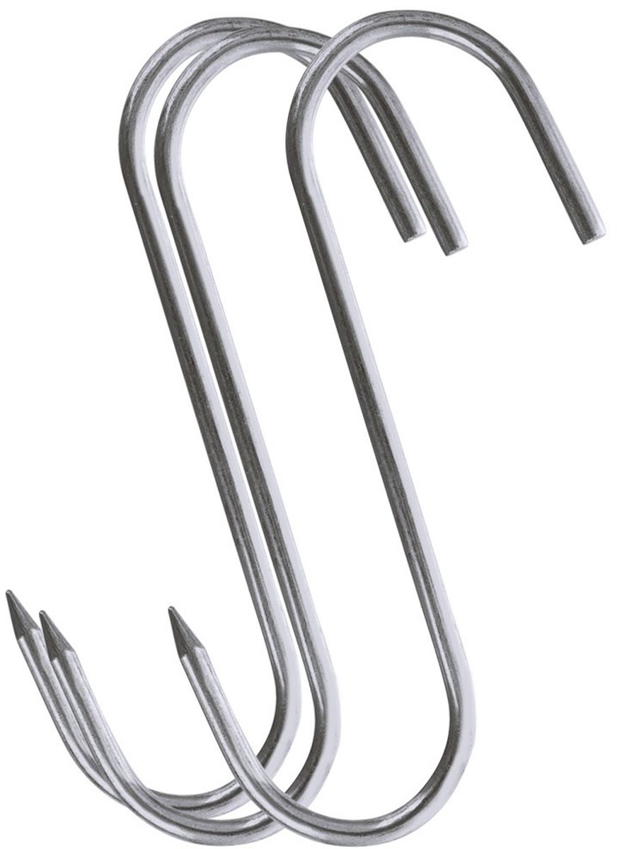 Orion - RVS Woonhaakjes Set - 13,5x9 cm - 3 stuks - Vaatwasmachinebestendig