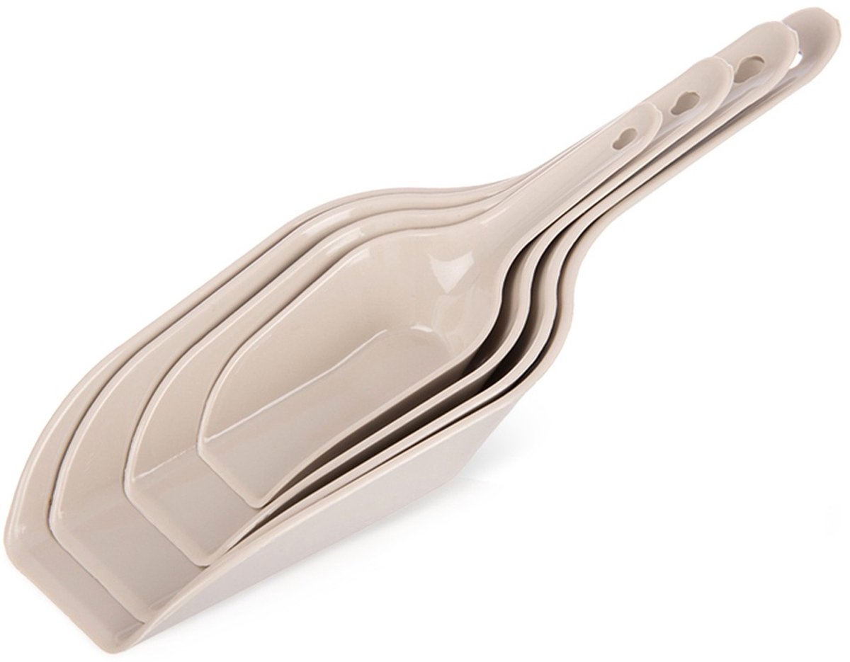 Orion - Keukenhaken - 4 stuks - Ergonomische Handgreep - Vaatwasmachinebestendig