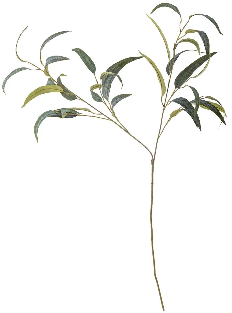 Eucalyptus kunstbloem groen