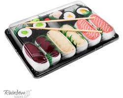 Rainbow Socks - Sushi Sokken - Set van 5 Pairs - Zalm;Tonijn;Buttervis;Maki