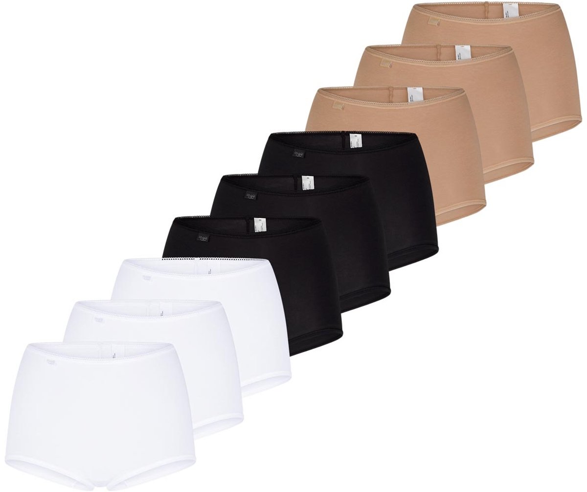 sloggi Dames maxi slip 9 pack 24/7 Cotton
