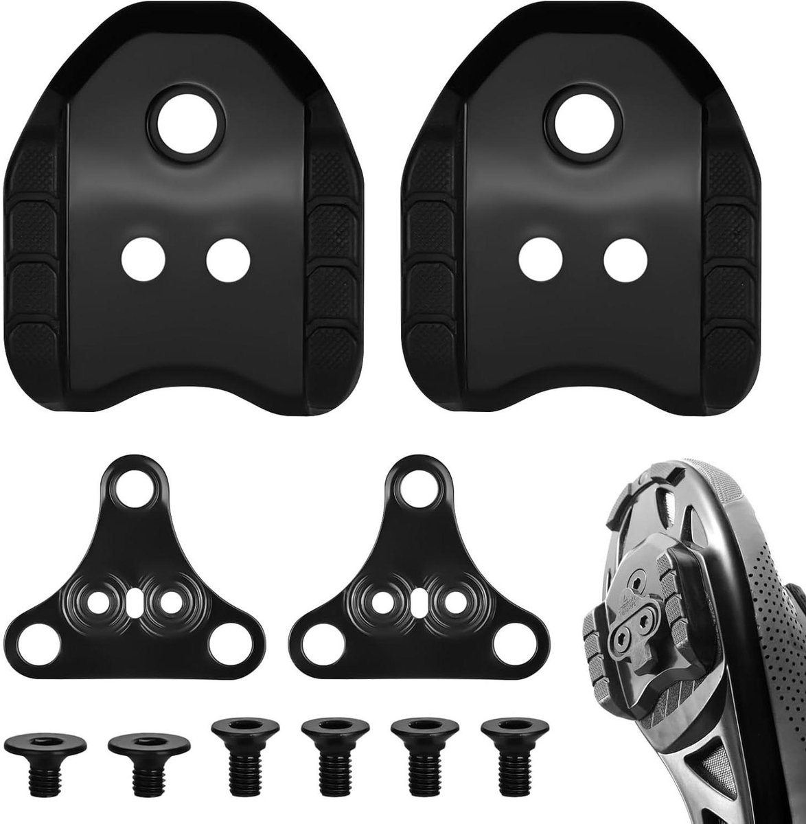 CSGoods - Fiets Cleats Adapter - Compatibel met Shimano SPD - Racefiets MTB pedalen